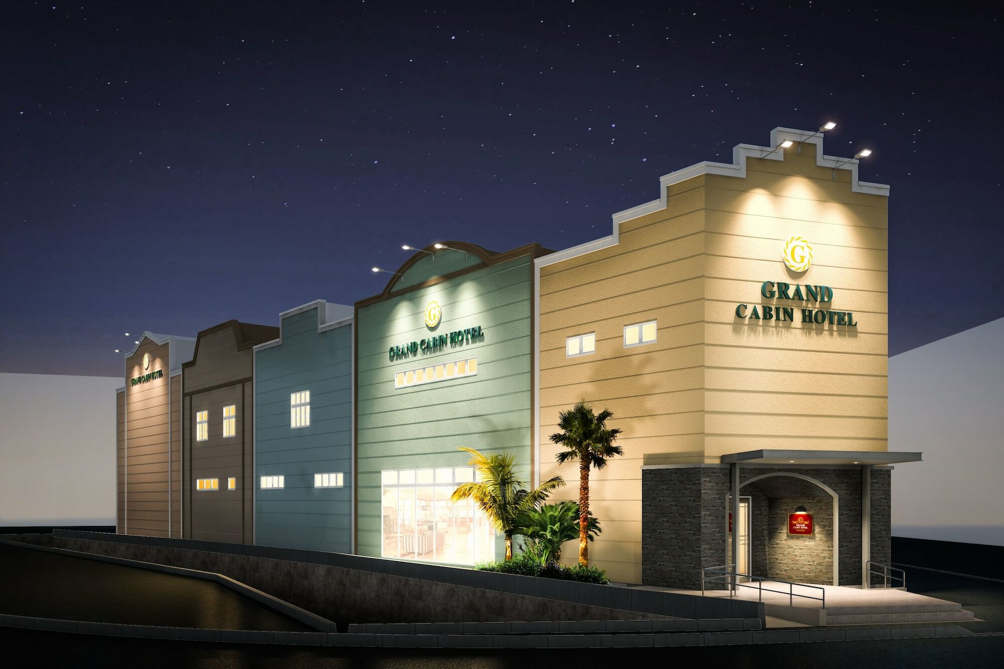 Grand Cabin Hotel Naha Oroku Kültér fotó