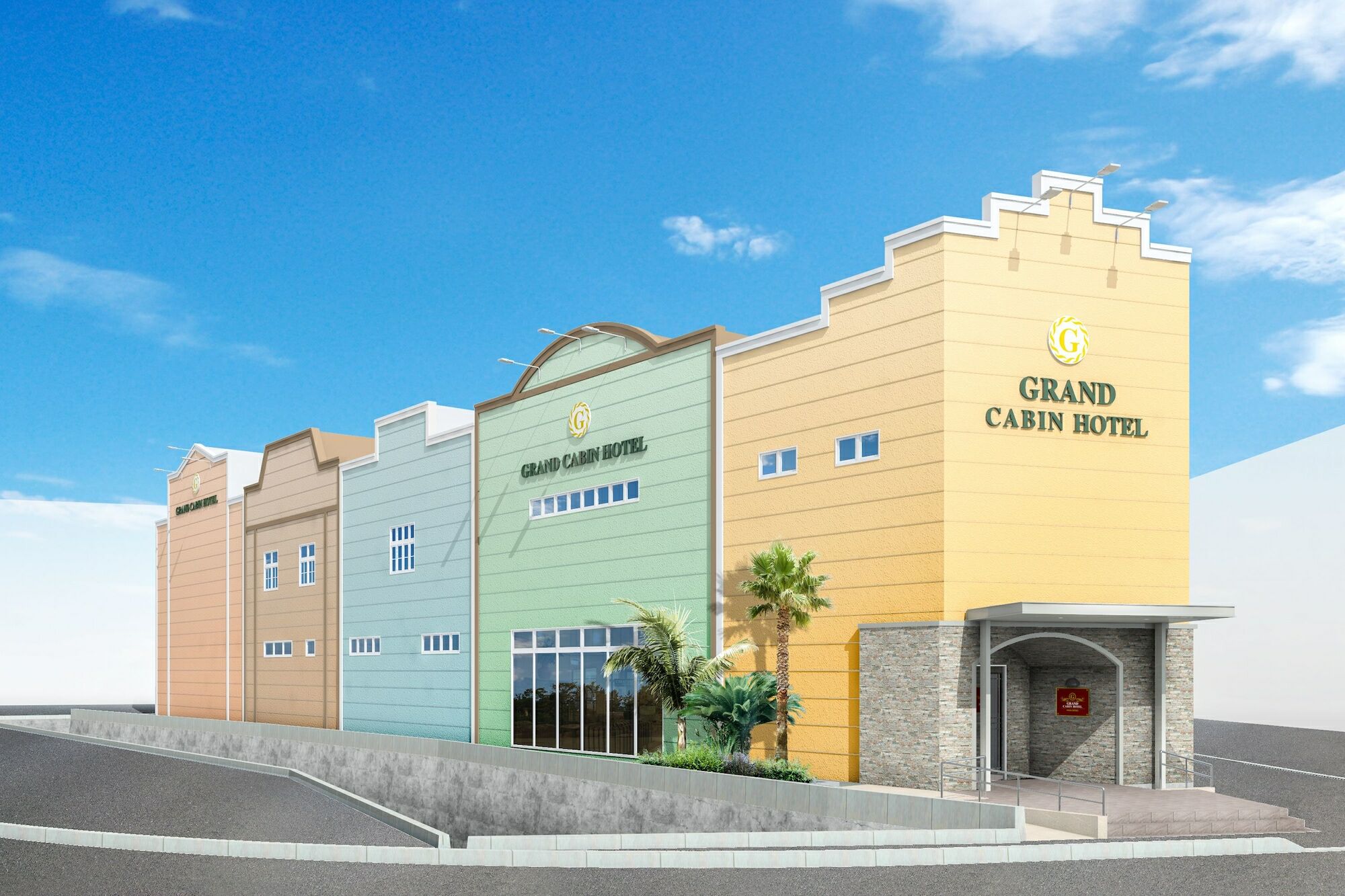 Grand Cabin Hotel Naha Oroku Kültér fotó